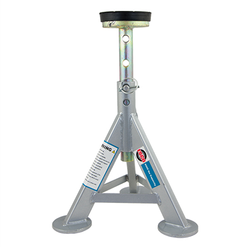 10498-PAIR Esco Jack Stand Kit (Pair), 3 Ton Weight Capacity (Contains Flat Top Rubber Cushion Post And Axle Top Post)