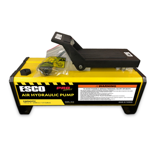 10518 Esco Pro Series 10,000 Psi Air Hydraulic Aluminum Pump, 1/2 Gallon, 135 Cu In, 2000 Cc Capacity