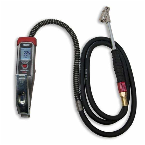 10962-L Esco Hd Digital Tire Inflator With 6 Foot Hose And Angled Lock On Chuck
