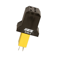190-213 Electronic Specialties Shielded Relay Adaptor (Yellow)