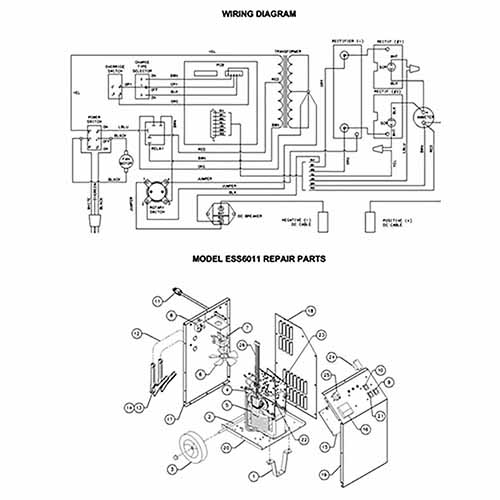 Model Ess6008 Click Here For A Parts List,Wiring Diagram Or Schematic