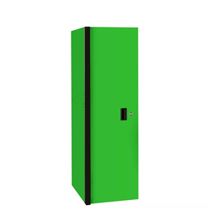 RX243003SLGNBK Extreme Tools Rx Series 24"W X 30"D 3 Drawer And 3 Shelf Side Locker Green With Black Handles