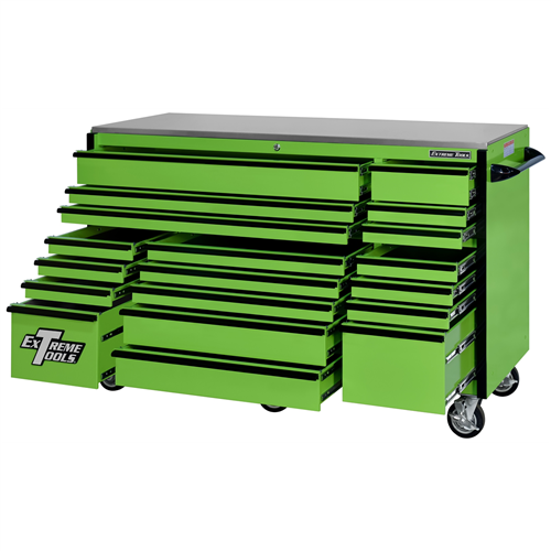RX722519RCGNBK-X Extreme Tools Extreme Tools Rx Series-Drawer Green Black-Drawer