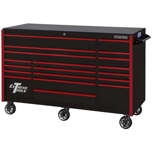 RX723019RCBKRD-250 Extreme Tools Tpl Bank Roller Black, Red-Drawer