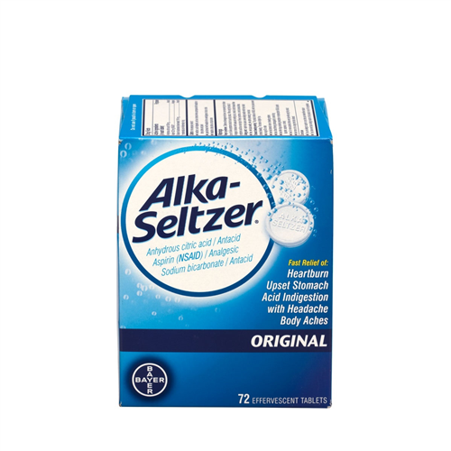 12406-001 First Aid Only Alka-Seltzer 36X2/Box