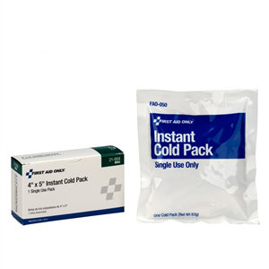 21-004-001 First Aid Only 4"X5" Instant Cold Pack 1/Box