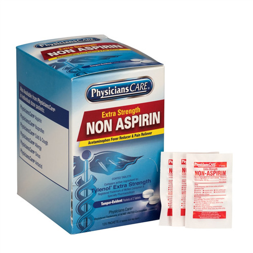 40800-001 First Aid Only Physicianscare Extra Strength Non-Aspirin 125X2/Box