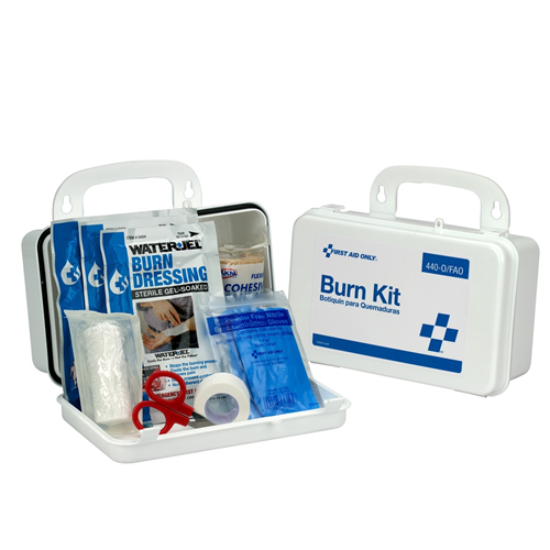 440-O/FAO First Aid Only Burn Care Kit Plastic Case