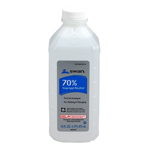 M313 First Aid Only Alcohol 70% Isopropyl 16 Oz.