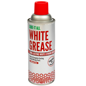 Lube-It All White Grease, 11 oz.