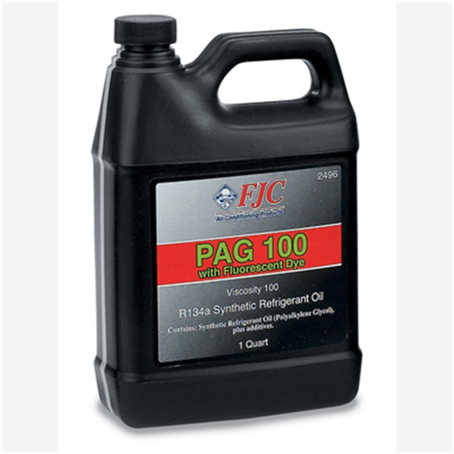 2496 Fjc Pag Oil 100 W/Dye 1 Quart