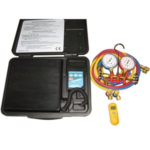 KIT2 Fjc A/C Electronic Scale/Gauge/Therm Kit