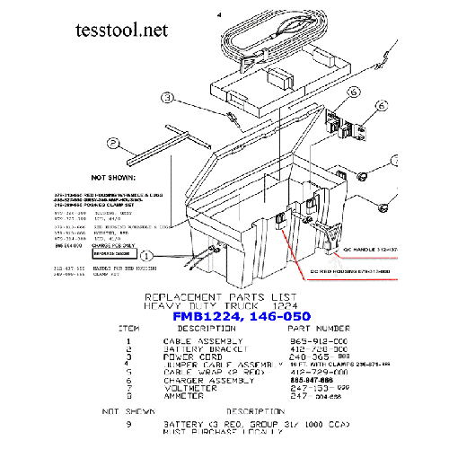 Model FMB1224 Click here for a Parts List,Wiring Diagram or Schematic