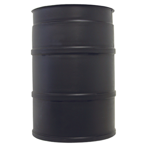 8927 Fountain Industries 30 Gal Black Plastic Drum For Aqueous Pts Washers