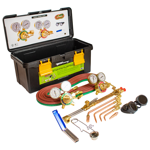 1707 Forney Industries Deluxe Medium Duty Torch Kit