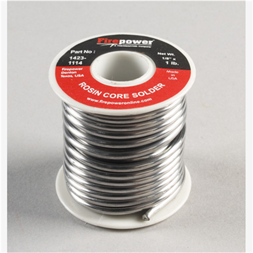1423-1114 Firepower Solder, Rosin Flux Core 40/60 1/8"