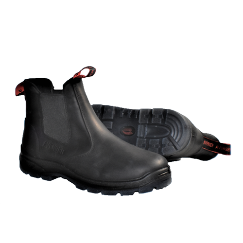 A1701-10M Avenger Work Boots Avenger Work Boots - Black Widow Series - Men'S Boots - Soft Toe - Eh|Sr|Pr - Black/Black - Size: 10M