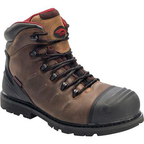 A7546-10M Avenger Work Boots Avenger Work Boots - Hammer Series - Men'S Boots - Carbon Nano-Fiber Toe - Ic|Eh|Sr|Pr - Brown/Black - Size: 10M