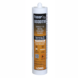 10171 Norton Company Fusor 803Dtm Direct To Metal Sealant Black 12/Case