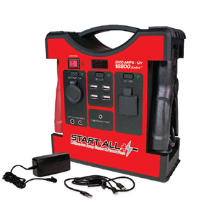 JP-12-2500T Goodall Manufacturing StartAll Jump Pack 2,500 Amp 33300 Joules 5S 12V