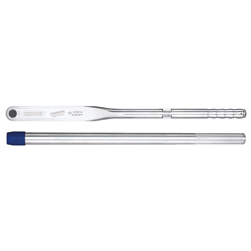 2927004 Gedore Dremometer Industrial Torque Wrench; Type Cdr; 3/4" Drive; 80-360 Nm; With Alu Extension Tube