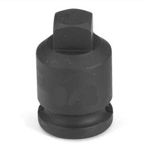 1006PP Grey Pneumatic Soc 1/4 3/8D Imp Pipe Plg Sq 4Pt Male