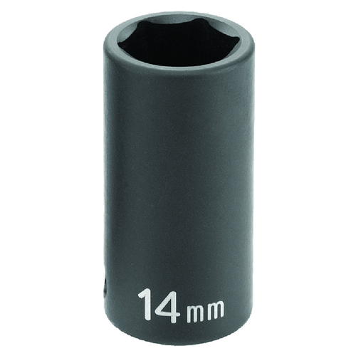 1007MSD Grey Pneumatic 3/8"Dr 7Mm Semi Deep Socket 6Pt
