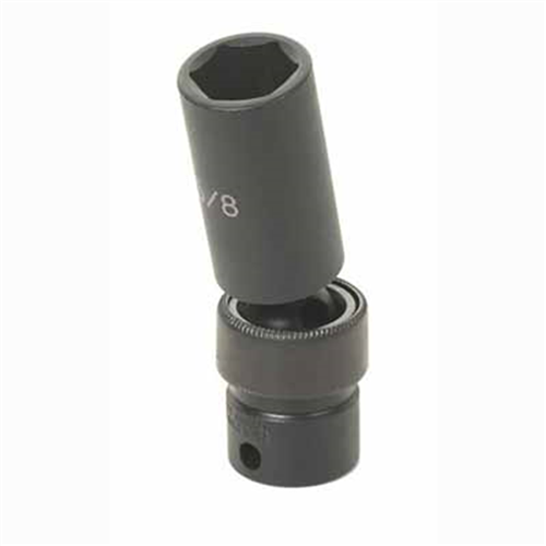 1008UMD Grey Pneumatic Soc 8Mm 3/8D Imp Univ 6Pt Dp Blk