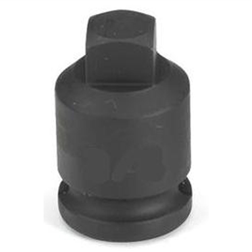 1010PP Grey Pneumatic Soc 5/16 3/8D Imp Pipe Plg Sq 4Pt Male