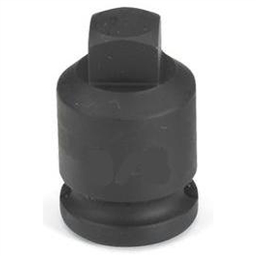 1011PP Grey Pneumatic Soc 11/32 3/8D Imp Pipe Plg Sq 4Pt Male