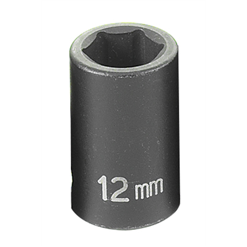 1012M Grey Pneumatic Soc 12Mm 3/8D Imp 6Pt