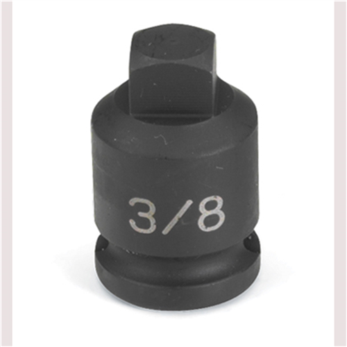 1012PP Grey Pneumatic Soc 3/8 3/8D Imp Pipe Plg Sq 4Pt Male