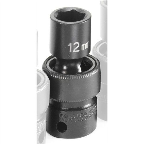 1012UM Grey Pneumatic Soc 12Mm 3/8D Imp Univ 6Pt