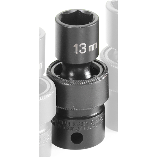 1013UM Grey Pneumatic Soc 13Mm 3/8D Imp Univ 6Pt