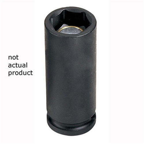 1014DG Grey Pneumatic Soc 7/16 3/8D Imp Mag 6Pt Dp Blk