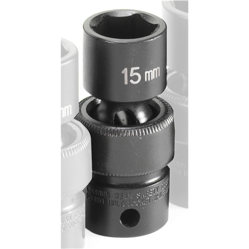 1015UM Grey Pneumatic Soc 15Mm 3/8D Imp Univ 6Pt