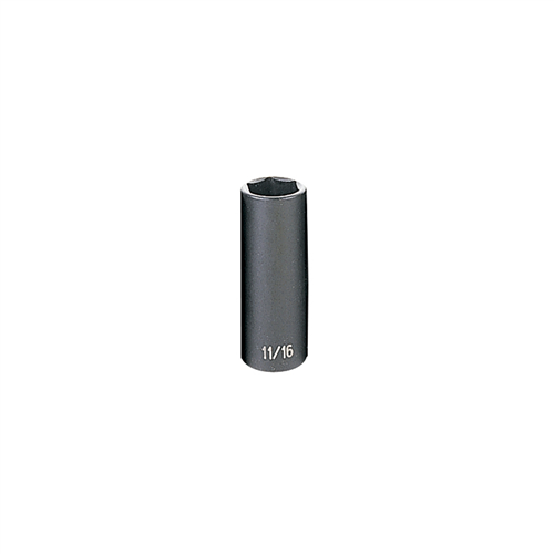 1022D Grey Pneumatic Soc 11/16 3/8D Imp 6Pt Dp