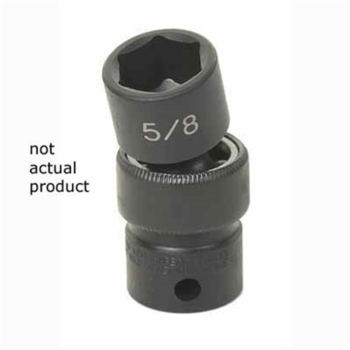 1022UM Grey Pneumatic Soc 22Mm 3/8D Imp Univ 6Pt Blk