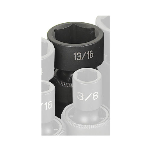 1026U Grey Pneumatic Soc 13/16 3/8D Imp Univ 6Pt