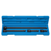 1104E Grey Pneumatic 3/8" Drive 4 Piece Impact Extension Set