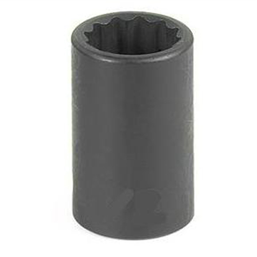 1112M Grey Pneumatic Soc 12Mm 3/8D Imp 12Pt Blk