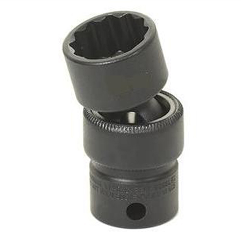 1113UM Grey Pneumatic Soc 13Mm 3/8D Imp Univ 12Pt Blk