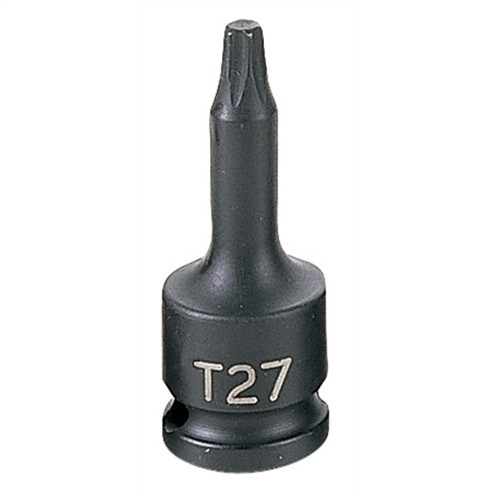 1127T Grey Pneumatic Soc T27 3/8D Imp Int Trx Male Blk