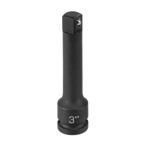 1143EL Grey Pneumatic 3/8" Drive X 3" Extension W/ Locking Pin