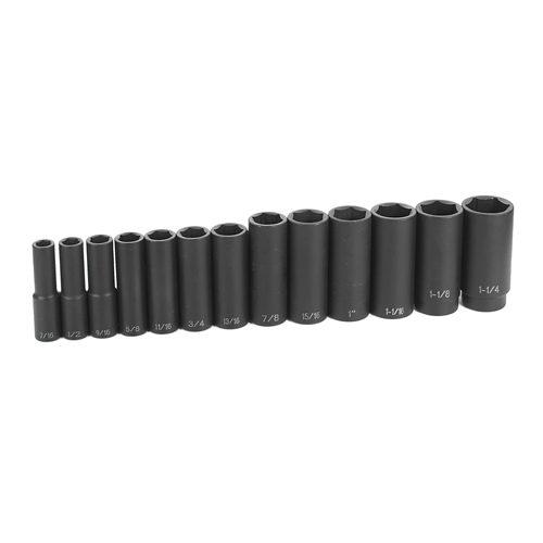 1312D Grey Pneumatic 1/2"Dr 13Pc Dp Set