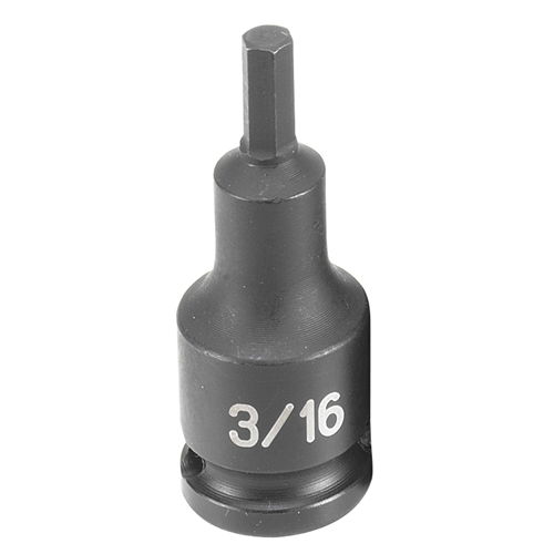 1906F Grey Pneumatic Soc 3/16 3/8D Imp Hex Male