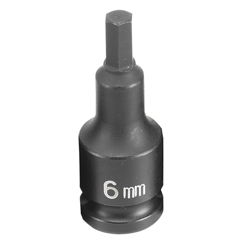 1906M Grey Pneumatic Soc 6Mm 3/8D Imp Hex Male