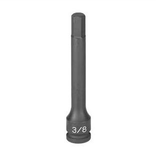 19074M Grey Pneumatic 3/8" Drive X 7Mm Hex Driver 4" Length