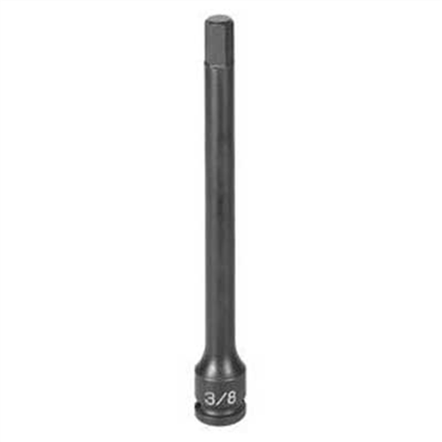 19076M Grey Pneumatic 3/8" Drive X 7Mm Hex Driver 6" Length
