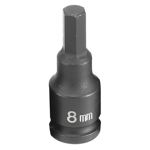 1908M Grey Pneumatic Soc 8Mm 3/8D Imp Hex Male